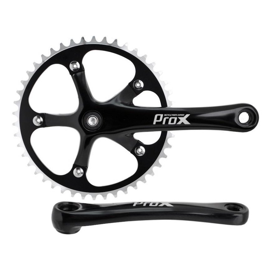 Front star block ProX Fix Bike Alu 1-speed 46T 170mm black