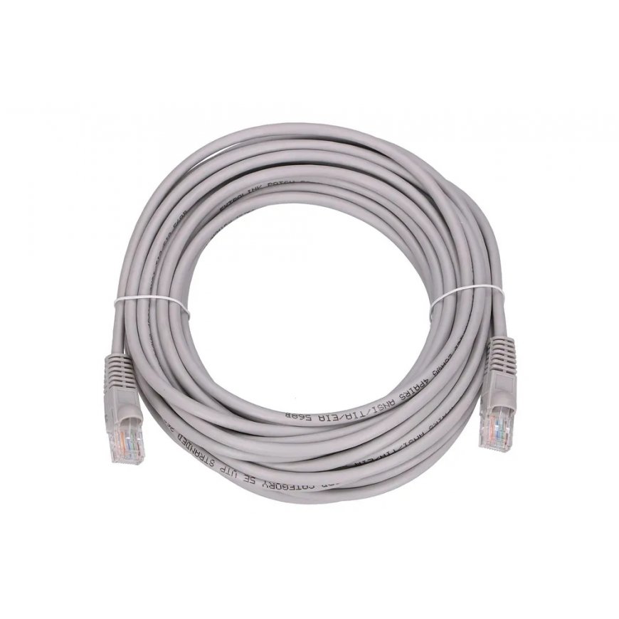 Extralink EX.7652 tīkla kabelis Pelēks 10 m Cat5e U/UTP (UTP)