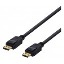 Deltaco DP-1010D „DisplayPort“ kabelis 1 m Juoda Deltaco DP-1010D „DisplayPort“ kabelis 1 m Juoda