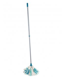 Leifheit 52105 mop Wet Fiber Blue, Steel
