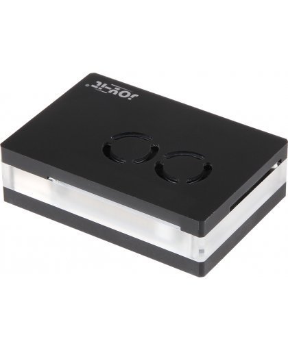 Raspberry Pi plastic case with fans for Raspberry Pi 4 B, black – 2