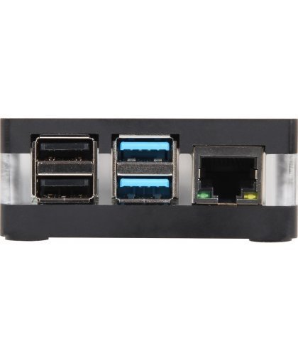 Raspberry Pi plastic case with fans for Raspberry Pi 4 B, black – 6