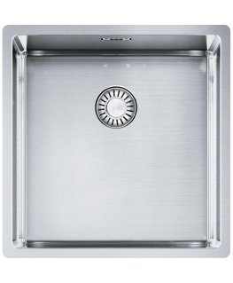 Nerūdijančio plieno plautuvė Franke Box, BXX 210/110-45, rankinis ventilis