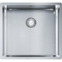 Nerūdijančio plieno plautuvė Franke Box, BXX 210/110-45, rankinis ventilis Nerūdijančio plieno plautuvė Franke Box, BXX 210/110-45, rankinis ventilis