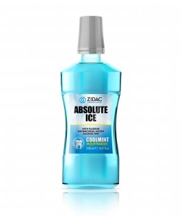 Zidac Laboratories Absolute Ice Coolmint Mouthwash 500 ml