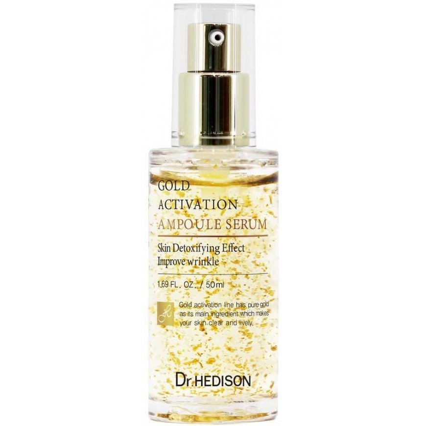 Drhedison Gold Activation Ampoule serum do twarzy with 24k zloty 50ml
