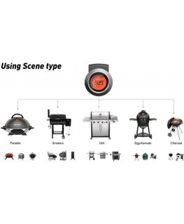 Proflame Expert TERMOMETRAS IŠMANUSIS HYPER BBQ AT1