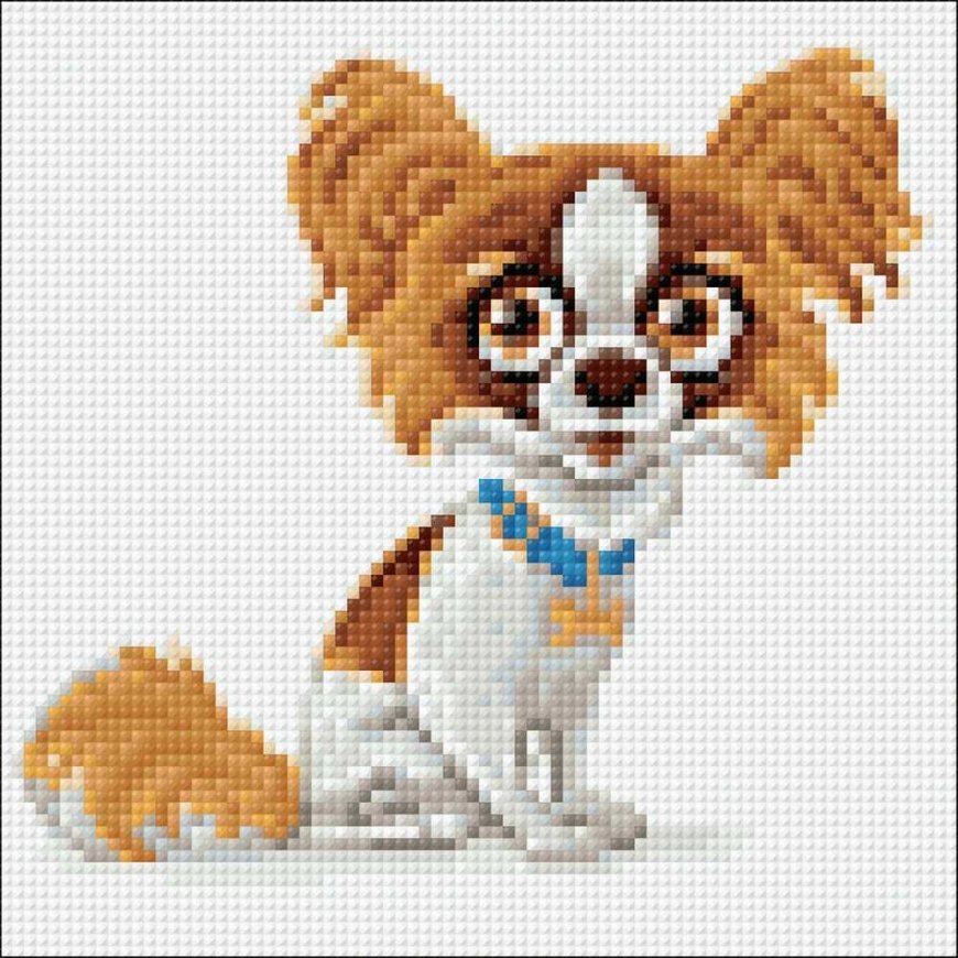 Beldizart Papillon dog 20*20 WD3023 – 4