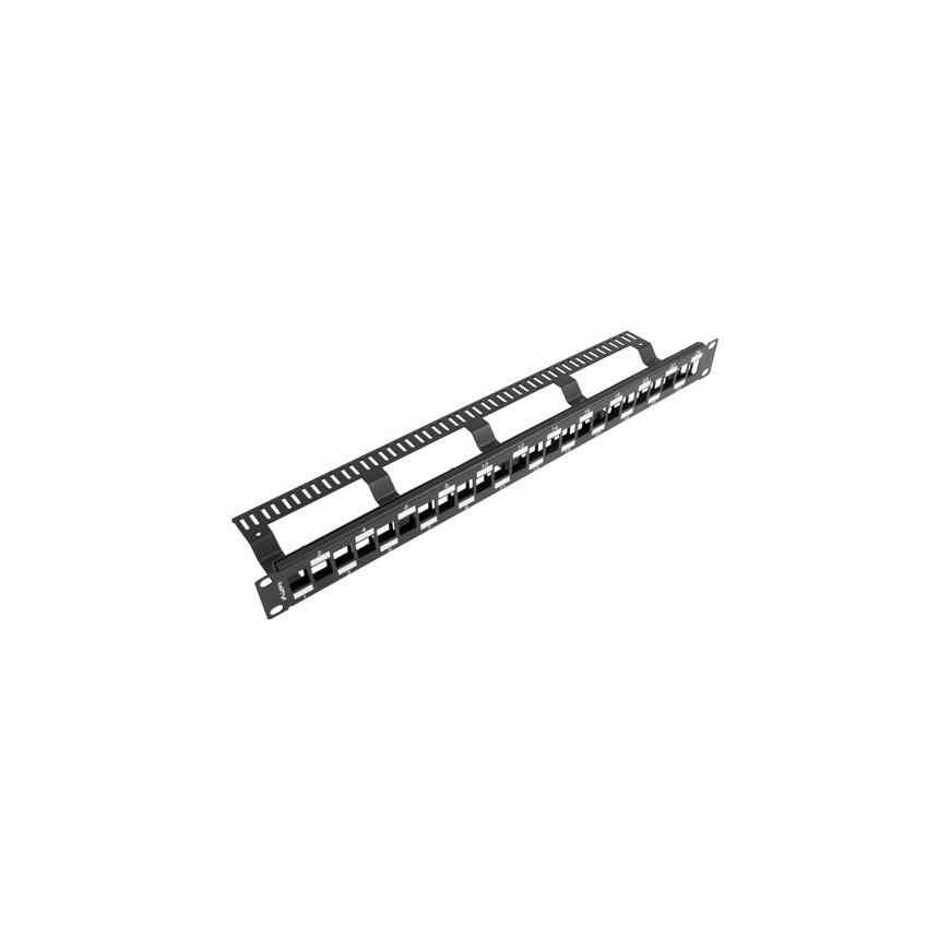 Lanberg PPKS-1224-B patch panel 1U – 2