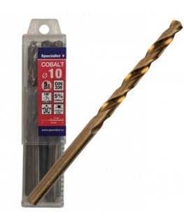 Grąžtas Specialist+ Cobalt met. gr. 10 mm 5vnt