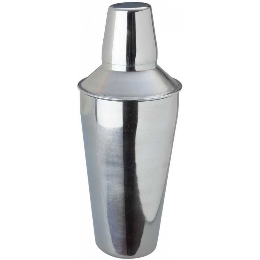 Bartender cocktail shaker for drinks and cocktails steel 0.75L - Hendi 593035