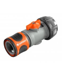 Gardena 943-50 ūdens šļūteņu uzgalis Pelēks, Oranžs, Sudrabs 1 pcs