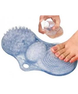 Bathroom foot cleaning mat