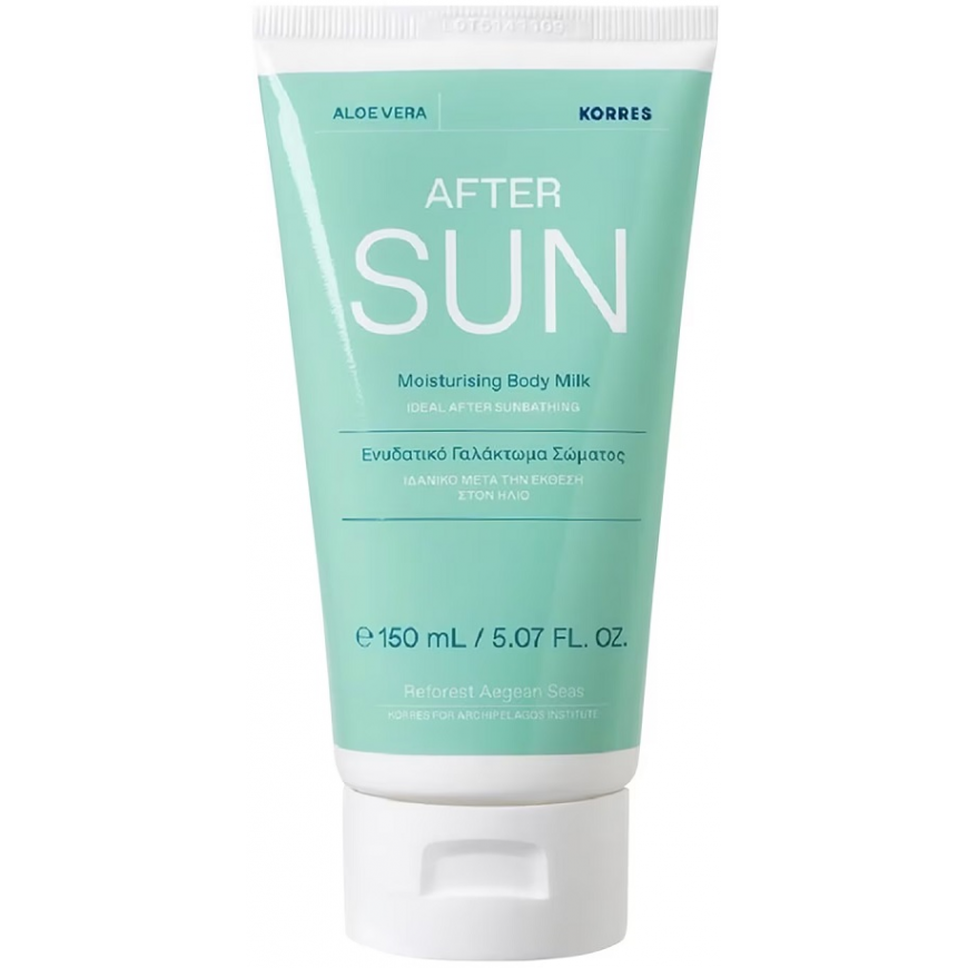 Korres Aloe Vera After Sun Moisturising Body Milk nawilżające mleczko po opalaniu su aloesem 150ml – 2