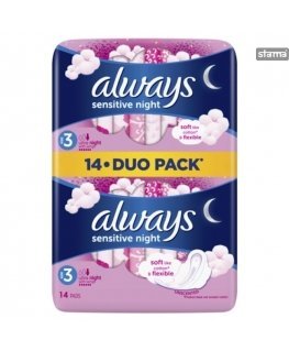 Always Sensitive Night 14ml