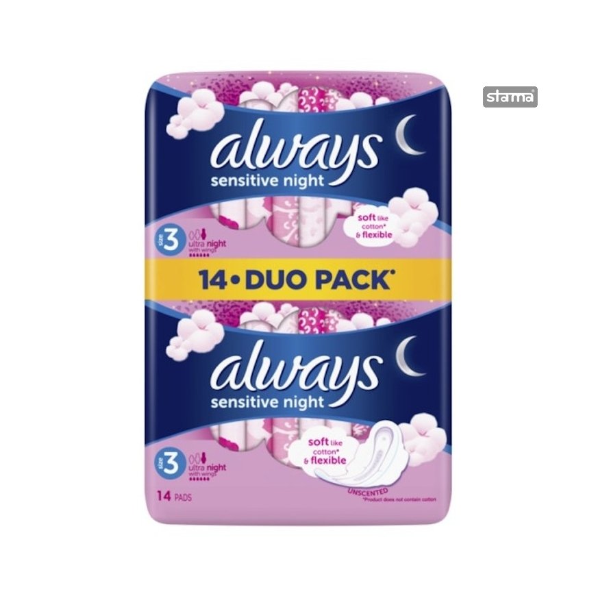 Always Sensitive Night 14ml