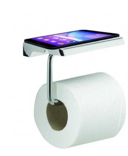 Toilet paper holder Gedy Malta 203913, chrome