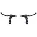 Brake levers Saccon Italy MTB 3-finger Alu black/black Brake levers Saccon Italy MTB 3-finger Alu black/black