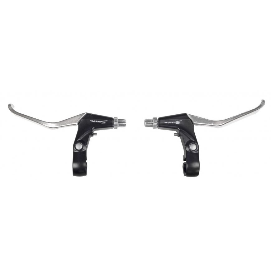 Brake levers Saccon Italy MTB 3-finger Alu black/black – 2