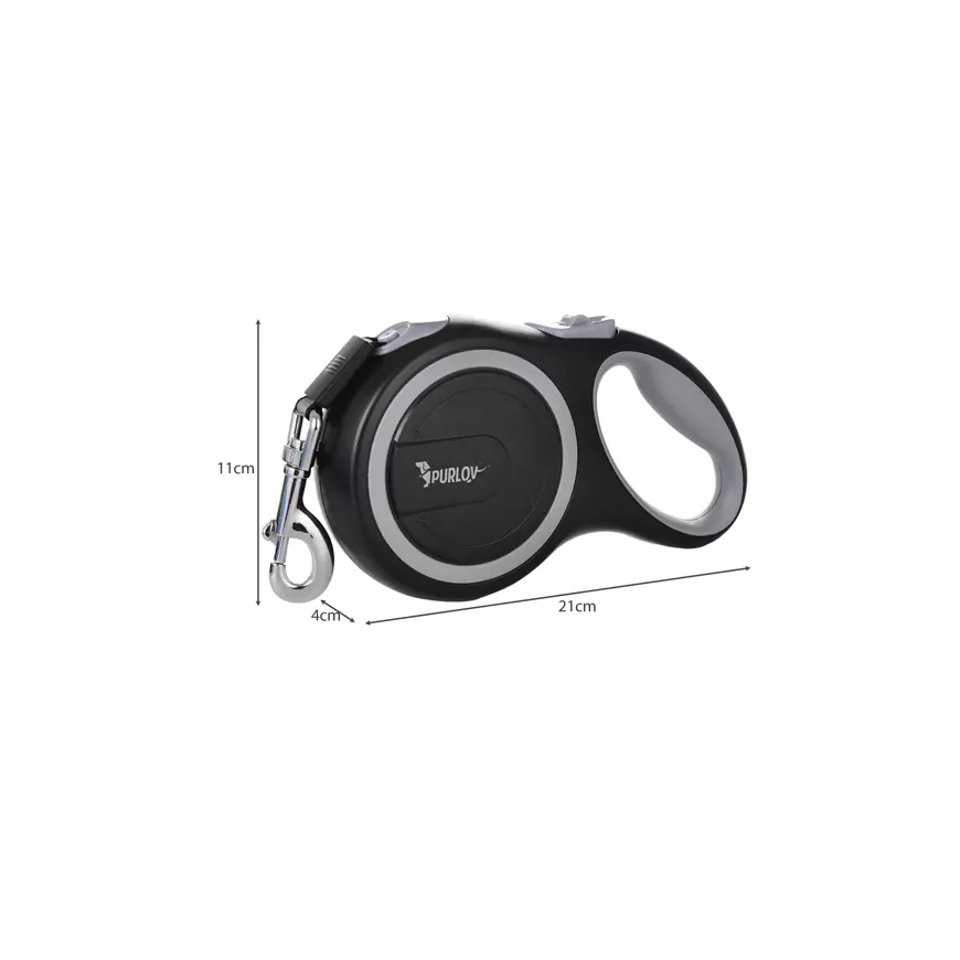 Automatinis pavadėlis šuniui 8m/50kg purlov 19786m – 3