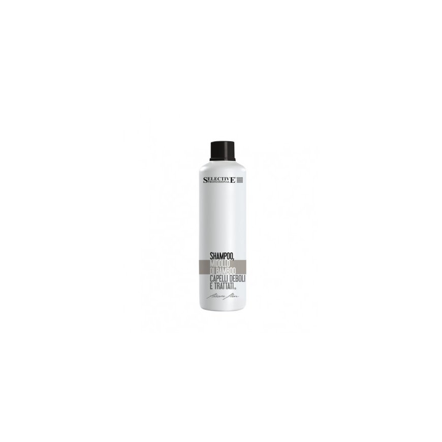 Selective Professional New MIDOLLO DI BAMBOO Šampūnas silpniems ir procedūrų paveiktiems plaukams, 1000 ml