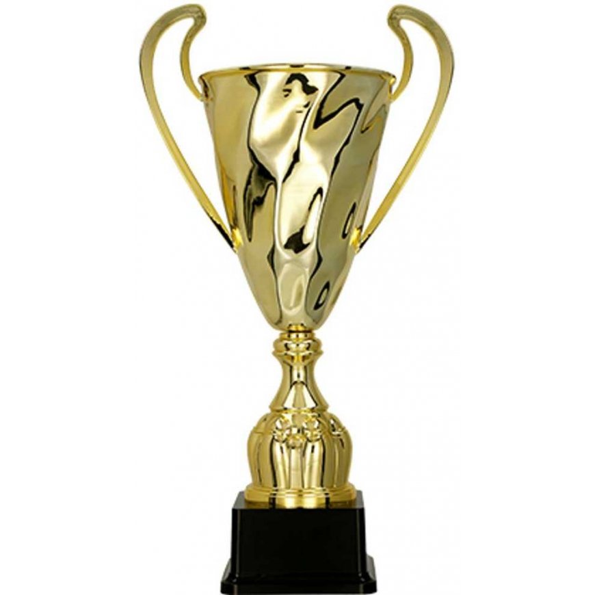 Detail Golden metal cup