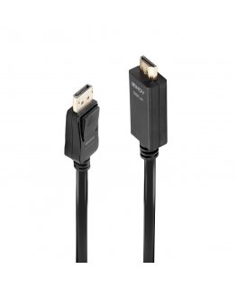 Lindy 36921 videokaapeli-adapteri 1 m DisplayPort HDMI-tyyppi A (vakio) musta