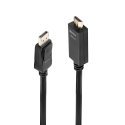 Lindy 36921 видео кабель адаптер 1 m DisplayPort HDMI Тип A (Стандарт) Черный