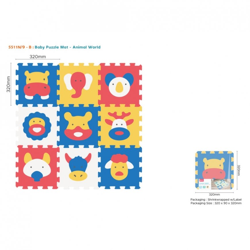 Animal Puzzle Mat – 2