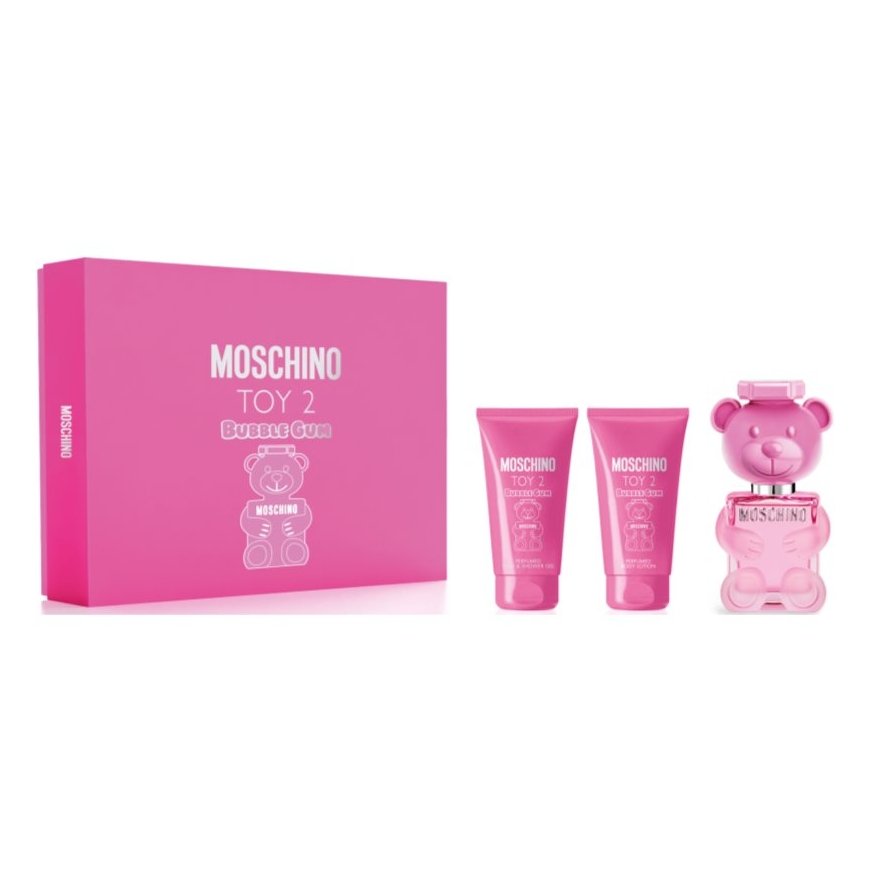 Moschino Toy 2 Bubble Gum EDT 50 ml + SG 50 ml + BL 50 ml (woman – 2