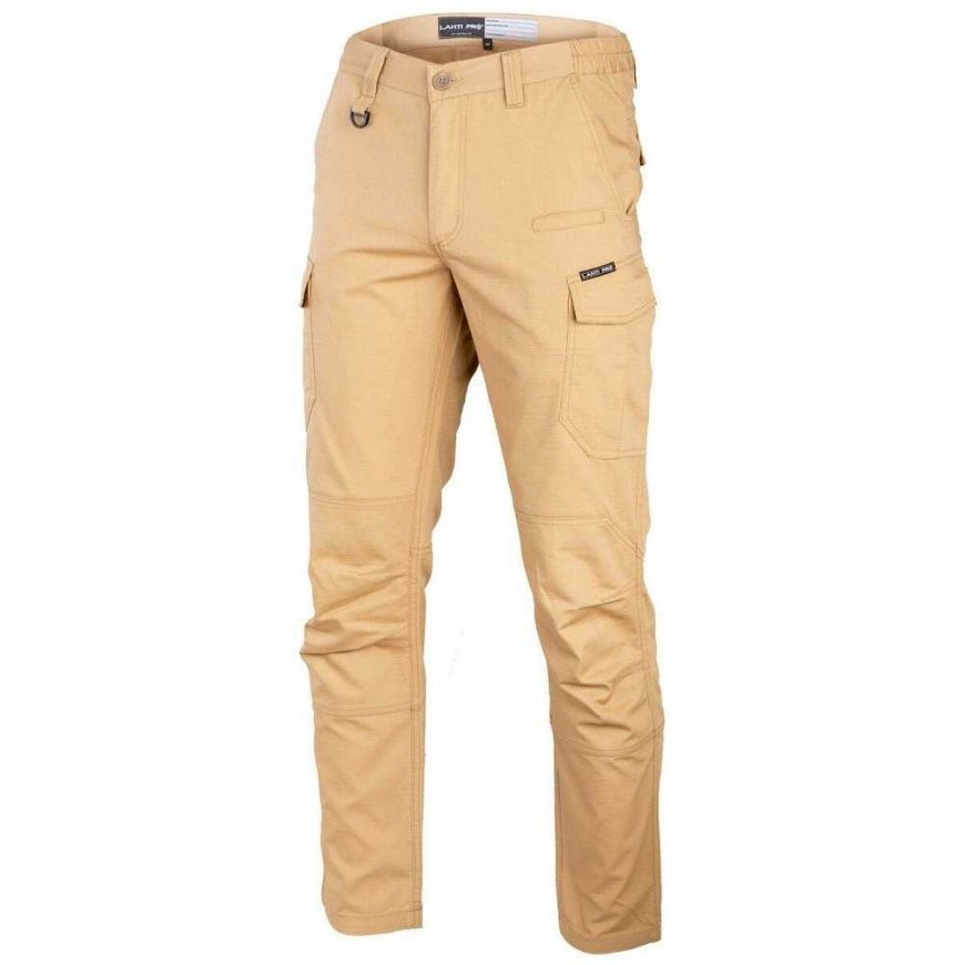 Lahti Pro Beige cargo pants, "l", ce, lahti
