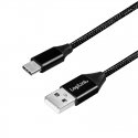 LogiLink CU0139 USB-kaapeli 0,3 m USB 2.0 USB A USB C musta