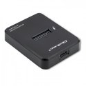 Qoltec 50314 cieto disku uzglabāšanas sistēma SSD diska korpuss Melns M.2 Qoltec 50314 cieto disku uzglabāšanas sistēma SSD diska korpuss Melns M.2