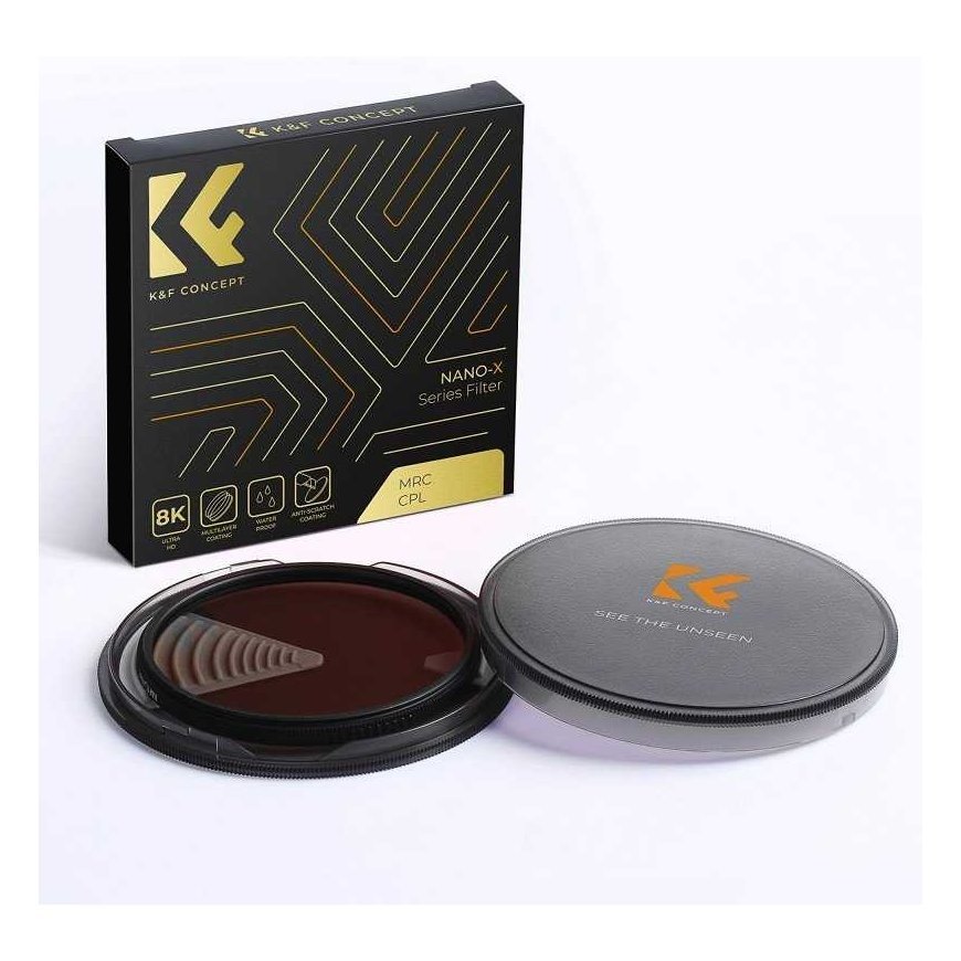 Kampf K&F Concept Nano-X CPL circular polarizing filter - 77 mm – 2