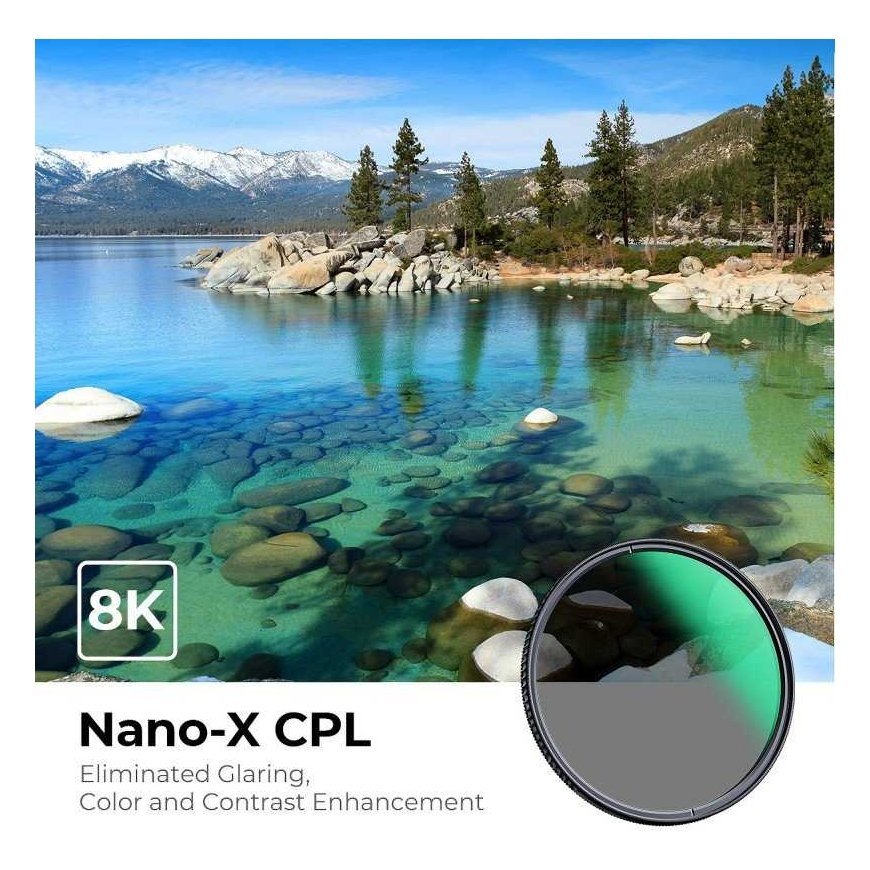 Kampf K&F Concept Nano-X CPL circular polarizing filter - 77 mm – 3