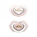 CANPOL BABIES silicone symmetrical pacifier ROYAL BABY, 6-18 months, 2 pcs., 22/651_pin