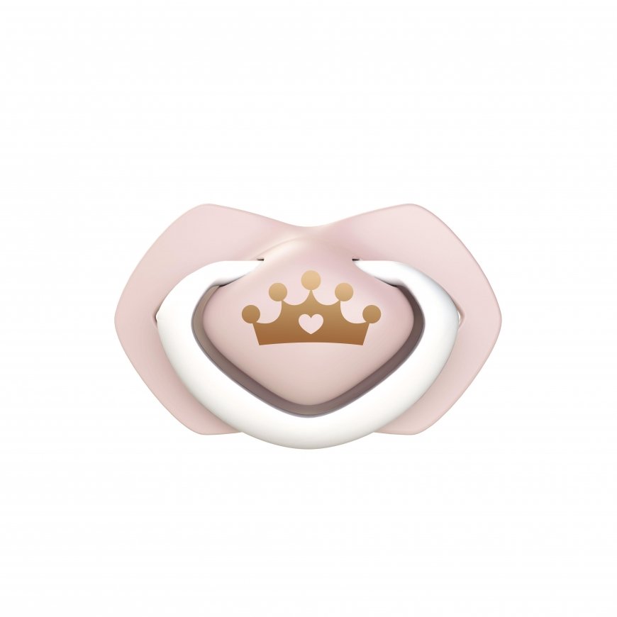 CANPOL BABIES silicone symmetrical pacifier ROYAL BABY, 6-18 months, 2 pcs., 22/651_pin – 2