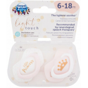 CANPOL BABIES silicone symmetrical pacifier ROYAL BABY, 6-18 months, 2 pcs., 22/651_pin