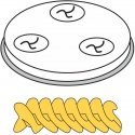 FUSILLI makaronų sietelio antgalis, grąžtai, 5 skylės sk. 9 mm MPF2.5/4 – Hendi 229361 FUSILLI makaronų sietelio antgalis, grąžtai, 5 skylės sk. 9 mm MPF2.5/4 – Hendi 229361