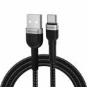 Wozinsky WNBAC2 USB-A | USB-C 2.4A cable 2 m - black Wozinsky WNBAC2 USB-A | USB-C 2.4A cable 2 m - black