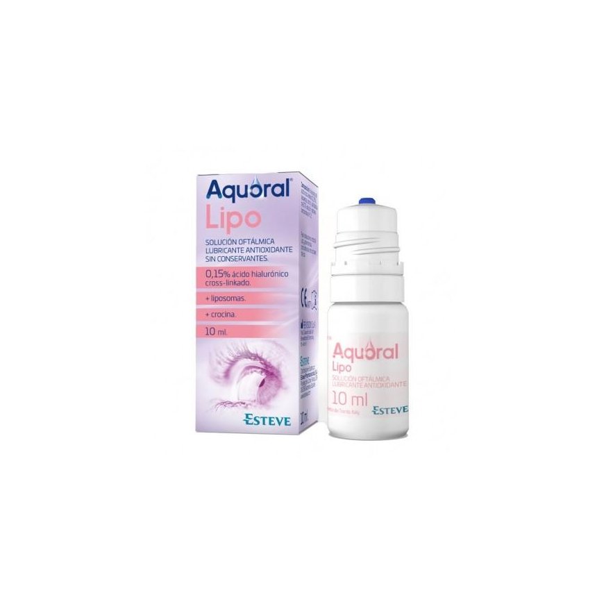 Esteve Aquoral Lipo Ophthalmic Solution Antioxidant lubricant 10ml – 2