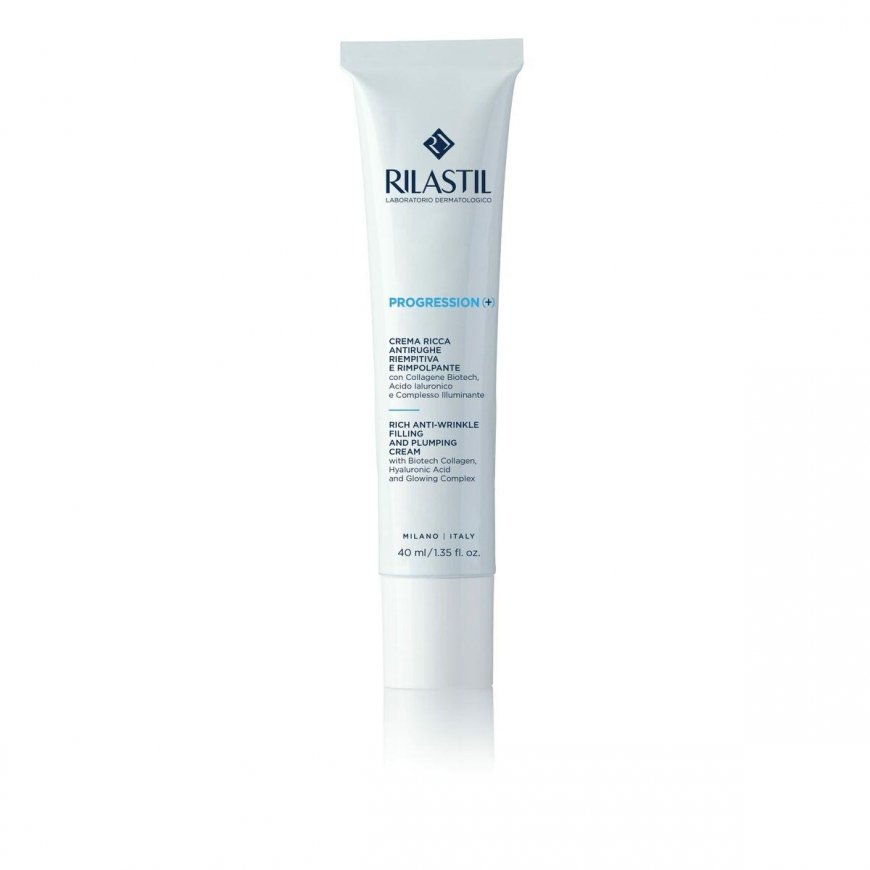 Rilastil Progression (+) Rich Filler and Anti-Wrinkle Cream, 40 ml
