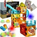 Magnetic blocks - track 75 pcs. Kruzel 22684 Magnetic blocks - track 75 pcs. Kruzel 22684