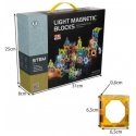 Magnetic blocks - track 75 pcs. Kruzel 22684 Magnetic blocks - track 75 pcs. Kruzel 22684
