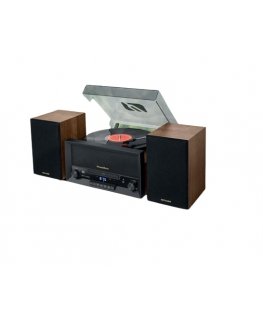 Muse MT-120 MB Home audio midi system Black, Transparent, Wood Manual