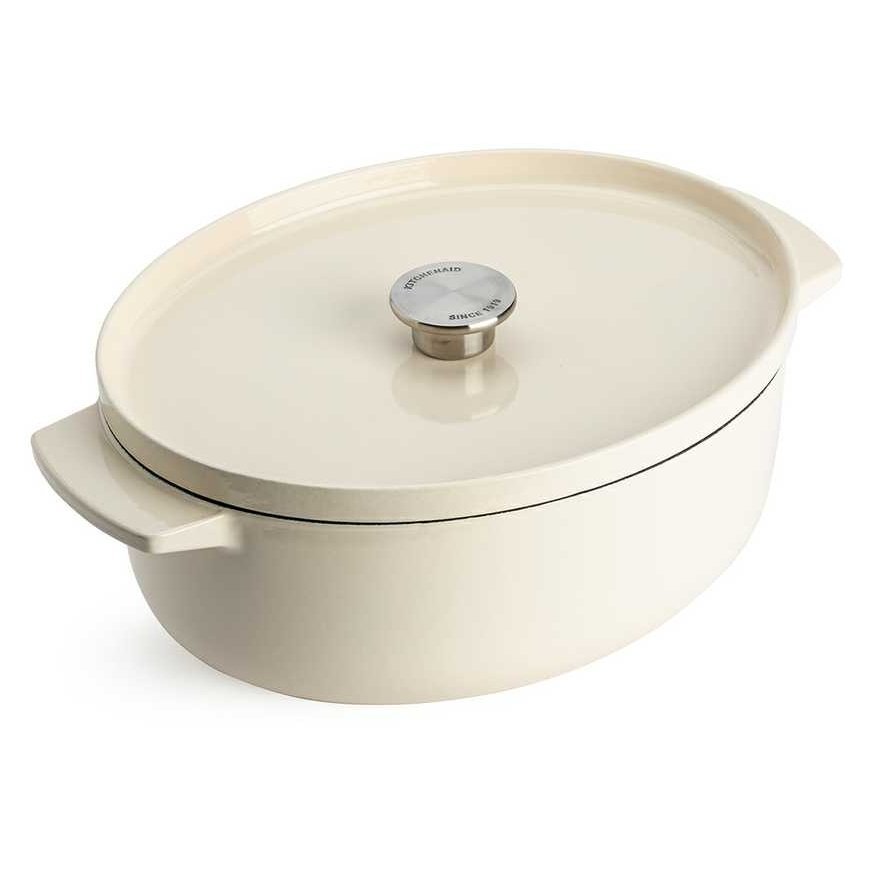 KitchenAid garnek żeliwny ovalny 5.6L