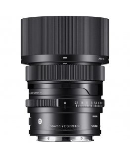 Sigma 50mm / f 2.0 DG DN C MILC Telefoto objektīvs Melns
