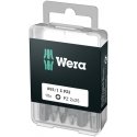 Twist bits WERA Standart, PZ2 x 25 mm, 10 pcs. Twist bits WERA Standart, PZ2 x 25 mm, 10 pcs.
