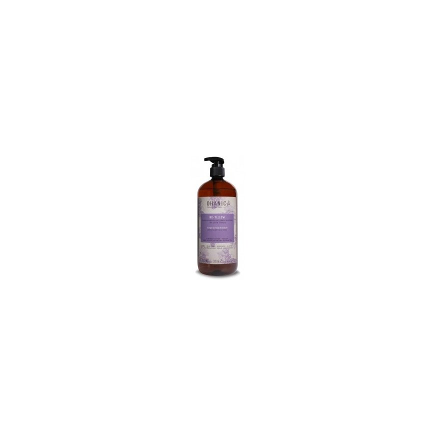 Ohanic Yellow neutralizing shampoo No Yellow, 1000 ml OHAN04