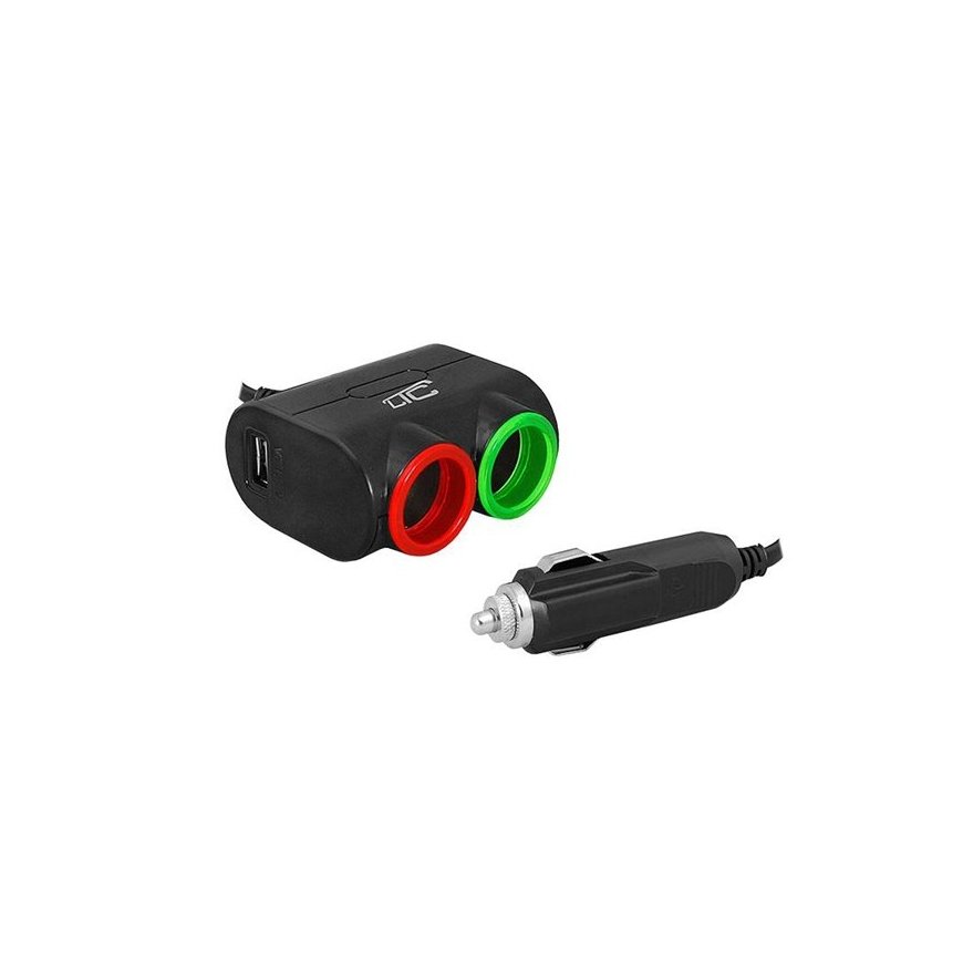 LTC LXAS10 Car Car Charger 2gn / USB 1.2A / 120W / 12-24V – 2